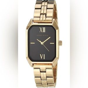 Anne Klein Gold Black Watch